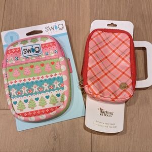 Lot of two tumbler fanny packs